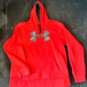 Under Armour Men's Red & Black Storm Hoodie